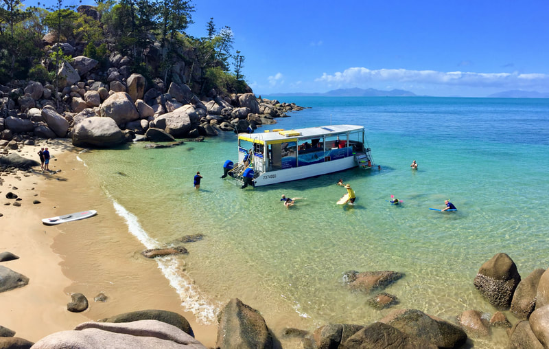 Aquascene Magnetic Island on a Private Charter in a beautiful beach location on Magnetic Island