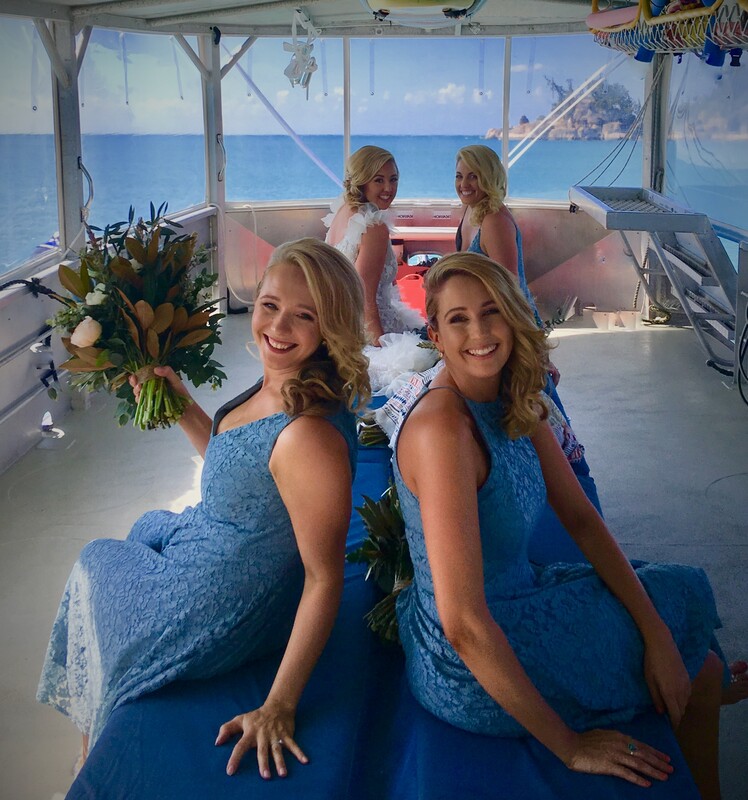 Aquascene Magnetic Island Private Charter Wedding